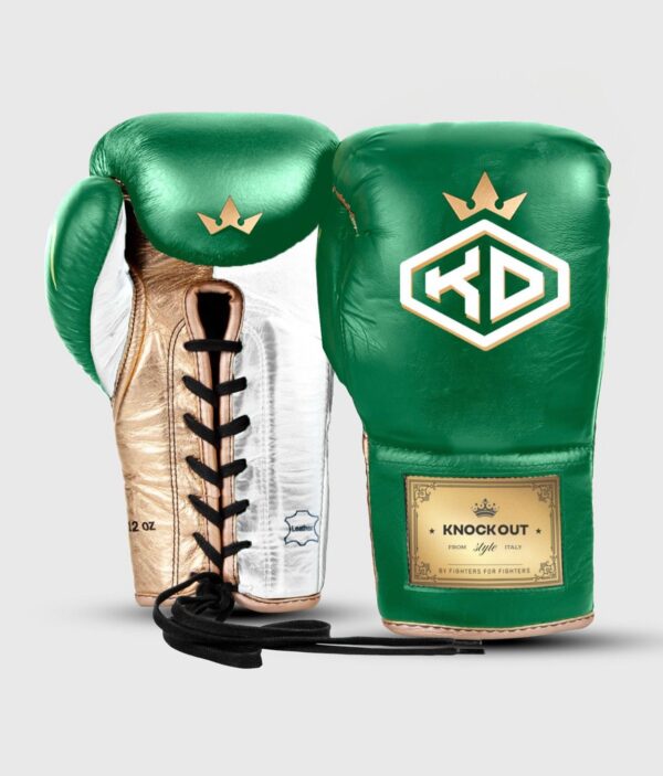 KO Green & Gold Gloves